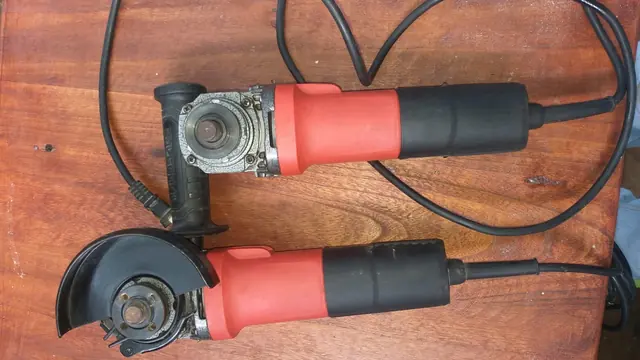 Esmeriladoras reparadas en Taller Estrada
